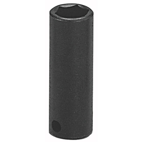 Wright Tool 3/8" Dr. Deep Impact Sockets, 3/8 in Drive, 10 mm, 6 Points (1 EA / EA)