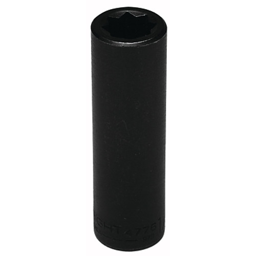 Wright Tool 1/2" Dr. Deep Impact Sockets, 1/2 in Drive, 1 1/4 in, 6 Points (1 EA / EA)