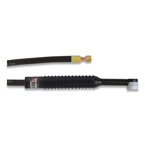 Best Welds 24N TIG Torch Package, Air Cooled, 80 A, Rigid Head, 90°, 25 ft Cable, Rubber (1 EA / EA)
