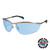 Klondike Metal Protective Eyewear, Light Blue Lens, Polycarbonate, Frame, Metal (1 PR / PR)