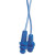 H20 Metal Detectable Reusable Earplugs - Corded, Plastic, Blue, Corded (100 PR / BX)
