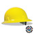 BLOCKHEAD Hard Hats, 8 Point Ratchet, Yellow (1 EA)