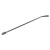 Alemite Grease Gun Rigid Extensions, 1/8 in (NPT) Male Thread, 21 in Extra Length Adapter (1 EA / EA)