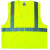 GloWear 8205HL Class 2 Super Econo Vests, Hook/Loop Closure, L/XL, Lime (1 EA)