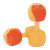 TrustFit Pod Earplugs, Foam, Orange, Uncorded (100 PR / BX)