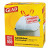 Glad Tall Kitchen Drawstring Bags, 24 x 27 3/8, 13gal, .95mil, White (1 CT / CT)