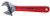 Apex Tool Group Cushion Grip Adjustable Wrenches, 8 in Long, 1 1/8 in Opening, Chrome (1 EA/EA)