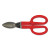 Apex Tool Group Straight Pattern Tinner's Snips, Straight Handle, Cuts Straight (1 EA/SP)