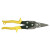 MetalMaster Snips, 1-1/2 in Cut L, Compound Action, Aviation Straight/Left/Right Cuts (1 EA)