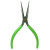 Slim Line Long Needle Nose Pliers, 5 1/2 in Long, 1 3/4 in Jaw, Serrated (1 EA)