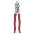 Pivot Pro Lineman's Compound Action Pliers, 9 in Length, Side Cut, Comfort Grip (3 EA / PK)