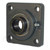 Hub City FB250HW X 2 FLANGE BLOCK BALL BEARING ; 2" BORE 4 BOLT HUB-ALLOY HOUSING