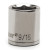 Crescent 6 Point Standard SAE Sockets, 1/4 in Dr, 5/32 in Opening (1 EA / EA)