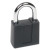 Sesamee  Keyless Padlocks, 5/16 in Diam., 1 in L X 1 in W, Black (1 EA)