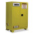 45 Gallon Flammable Manual Close Safety Cabinet - Yellow (1 EA)
