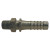 3500 Series Steel Nipples, 1/4 in x 3/8 in (NPT) Male, Steel (100 EA / BOX)
