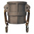 Global Type D Couplers, 2 1/2 in (NPT), Female, Aluminum (1 EA)