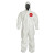 Tychem SL Coveralls with attached Hood, White, 3X-Large, Attached Hood (6 EA / CA)