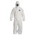 Tyvek 400D Coveralls with Attached Hood, Blue/White, Large (1 CA / CA)