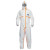 Tyvek Hooded Coveralls with Elastic Wrists and Ankles, 2X-Large, White (25 EA / CA)