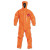 Tychem ThermoPro Coverall with Open Ankles, Orange, Small (2 EA / CA)