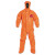 Tychem ThermoPro Coverall with Attached Socks, Orange, Large (2 EA / CA)