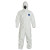 Tyvek 400 Hooded Coverall w/Elastic Wrists/Ankles, White, Medium (25 EA / CA)
