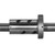NSK W2504SS-3ZY-C5Z5 Bridge Deflector Ball Screw, 25 mm Dia Screw, 5 mm