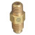 Western Enterprises Brass SAE Flare Tubing Connection, Adaptor, 500 psig, CGA-165 to 1/4 in NPT (M) (1 EA / EA)