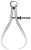 General Tools Outside Calipers, 8 in (3 EA/CT)