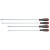 Apex Tool Group Four Piece 16" & 20" Combination Dual Material Screwdriver Set, Black/Red (1 EA/EA)
