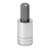 Apex 1/4 in Drive Hex Bit SAE Sockets, 1/4 in Drive, 3/16 in, 1.53 in Long, 6 Points (1 EA / EA)