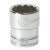 Apex 3/8 in Drive 6 and 12 Point Metric Standard Length Sockets, 13 mm, 6 Pt (1 EA / EA)