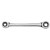 GEARWRENCH Torx Double Box Ratcheting Wrenches, E14 x E18, 7.48" L (1 EA / EA)