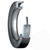 National Oil Seals 125X160X12 Multi-Lip Oil Seal With Loaded Spring, 125 mm ID x 160.28 mm OD, 12 mm W, Nitrile Lip, 60 to 80 Durometer