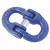 Peerless V10 Alloy Coupling Links, 22,600 lb Load, Peerless Blue (1 EA / EA)