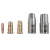 Bernard Mig Nozzles, Elliptical Series, 3/4 in Bore, Copper (1 EA / EA)