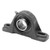 Hub City PB220 X 2-7/16 PILLOW BLOCK BEARING ; 2-7/16" BORE 2-11/16" BASE-CENTRE 2 BOLT