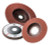 3M Abrasive Flap Discs 747D, 7 in, 80 Grit, 7/8 in Arbor, 8,600 rpm (5 CS/BOX)