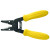 Standard Wire Stripper/Cutter, 6.25 in L, 10 AWG to 18 AWG Solid, Yellow Textured Handle (1 EA)
