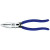 Universal Side Cutter Pliers, 8 1/2 in Length, 3/4 in Cut, Plastic-Dipped Handle (1 EA)