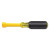Hollow Shaft Cushion-Grip Nut Drivers, Plastic Coated Shaft, 5/8 in, 9 3/8 in L (1 EA)