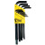 L-Style Hex Key Sets, 12 per pouch, Hex Tip, Inch (1 ST / ST)