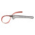 Klein Tools Grip-It Strap Filter Wrench, 1 1/8 in - 8 in Opening (1 EA / EA)