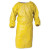 KleenGuard A70 Chemical Spray Protection Smocks, 52 in, Polypropylene, Yellow (25 EA / CA)