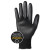 KleenGuard G40 Polyurethane Coated Gloves, 11/2X-Large, Black (12 PR / BG)