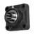 Hub City FB250UR X 5/8 FLANGE BLOCK BALL BEARING ; 5/8" BORE 4 BOLT CAST IRON HOUSING