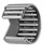 Koyo BK2526B Caged Drawn Cup Closed End Needle Roller Bearing