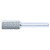 Pferd Carbide Tree/Pointed Shape Bur Bit, 1/2"Dia. x 1"L Cut, 1/4" Shank, Alt. Diamond (1 EA / EA)