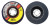 Flap Discs, Z-Stainless, XL, 5", 80 Grit, 7/8 Arbor, 12,200 rpm, T27 (10 EA / BOX)